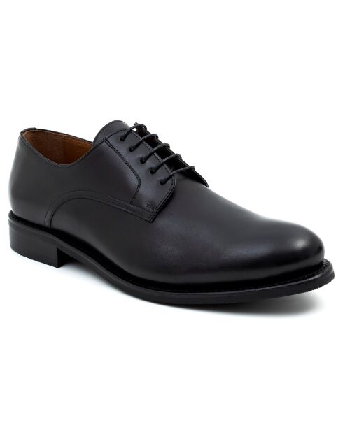 Derbies cousu goodyear en Cuir Gateni noirs