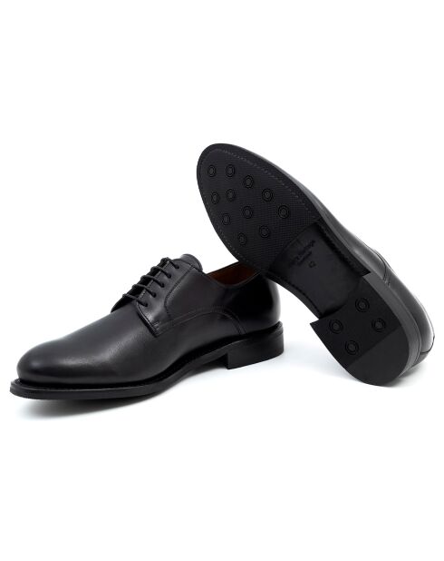 Derbies cousu goodyear en Cuir Gateni noirs