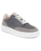 Sneakers en Cuir Kabil grises