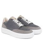 Sneakers en Cuir Kabil grises