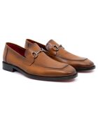 Mocassins en Cuir Lubile camel