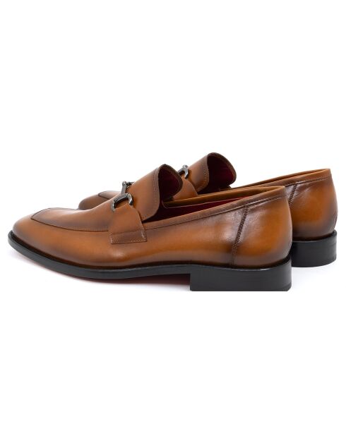 Mocassins en Cuir Lubile camel