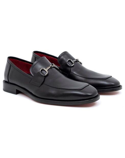 Mocassins en Cuir Lubile noirs
