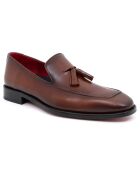 Mocassins en Cuir Lubor camel
