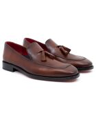 Mocassins en Cuir Lubor camel
