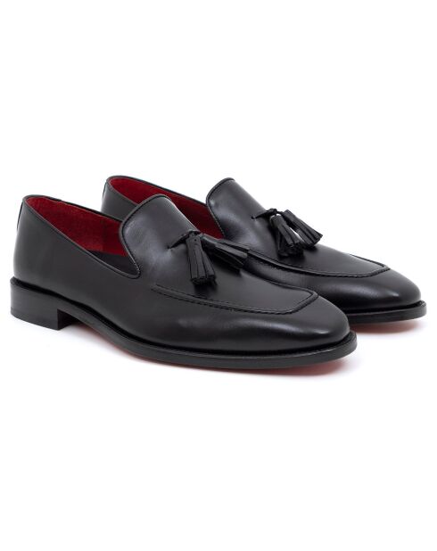 Mocassins en Cuir Lubor noirs