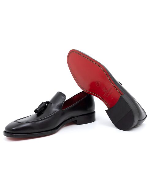 Mocassins en Cuir Lubor noirs