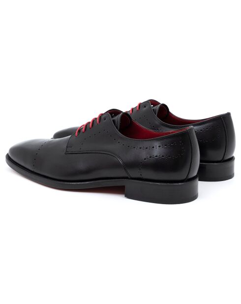 Derbies en Cuir Lucine noirs