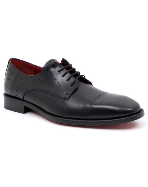 Derbies en Cuir Lucine noirs