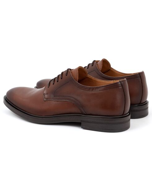 Derbies en Cuir Mideli camel