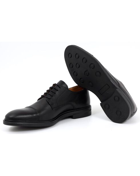 Derbies en Cuir Mider noirs