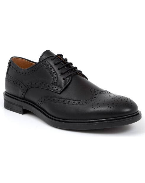 Derbies en Cuir Mievega noirs