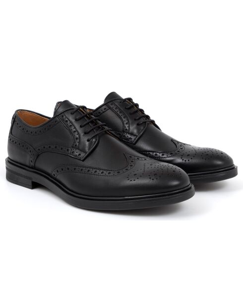 Derbies en Cuir Mievega noirs