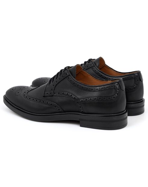Derbies en Cuir Mievega noirs