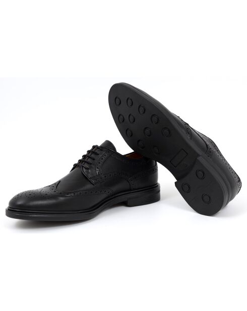 Derbies en Cuir Mievega noirs