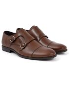 Monks en Cuir Milamon camel