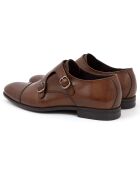 Monks en Cuir Milamon camel