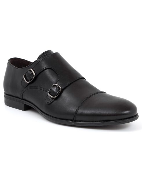 Monks en Cuir Milamon noirs