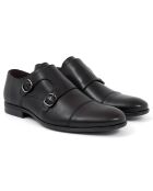 Monks en Cuir Milamon noirs