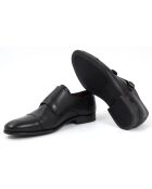 Monks en Cuir Milamon noirs