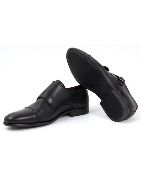 Monks en Cuir Milamon noirs