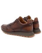 Sneakers en Cuir Milani camel
