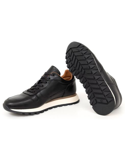 Sneakers en Cuir Milani noires