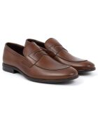 Mocassins en Cuir Miluden camel
