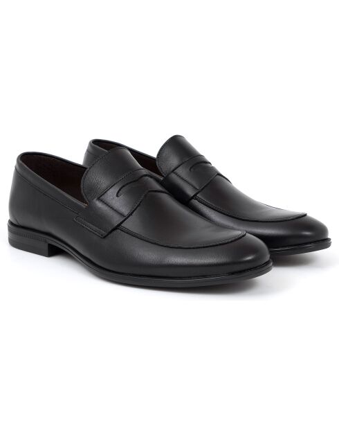 Mocassins en Cuir Miluden noirs