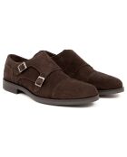 Monks en Cuir Mimonk marron
