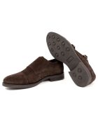 Monks en Cuir Mimonk marron