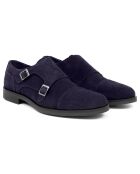 Monks en Cuir Mimonk bleus
