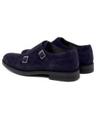 Monks en Cuir Mimonk bleus