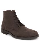 Boots en Cuir Nisape marron