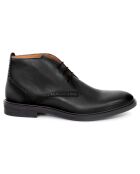 Boots en Cuir Pabine noires