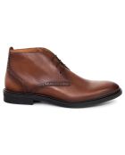 Boots en Cuir Pabine camel