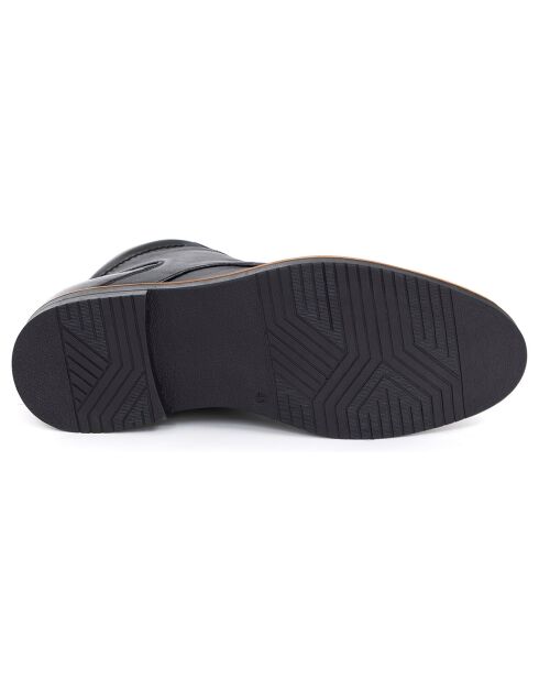 Boots en Cuir Pacamu noires