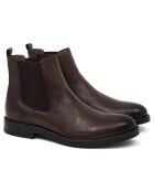 Chelsea Boots en Cuir Panuca marron