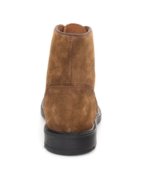 Boots en Cuir Sensara camel