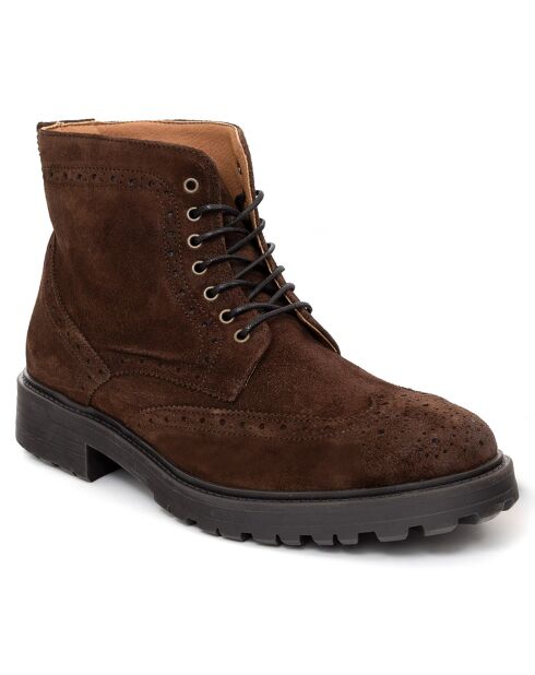 Boots en Cuir Siminor marron