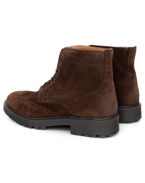 Boots en Cuir Siminor marron