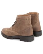 Boots en Cuir Siminor taupe