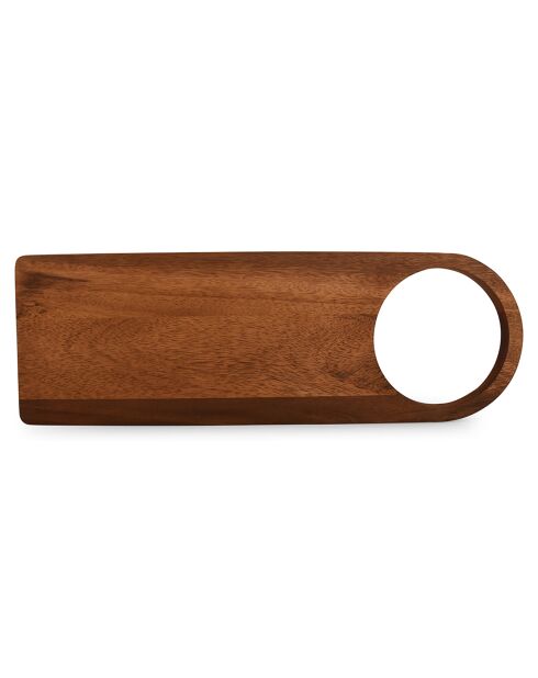 Planche à servir en Bois Nillo marron - 16x2x48 cm