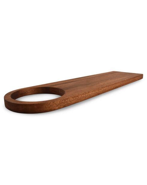 Planche à servir en Bois Nillo marron - 16x2x58 cm
