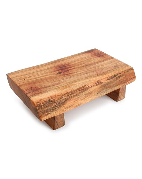 Planche à servir en Bois Chop marron - 17x7.5x28 cm