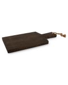 Planche à servir en Bois Ancient noire - 19x2.5x38 cm
