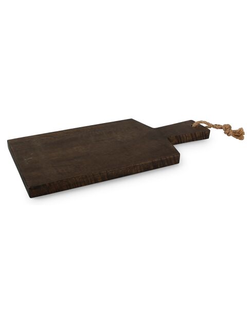 Planche à servir en Bois Ancient noire - 19x2.5x38 cm