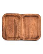 Planche à servir en Bois Chop marron - 19x3x28 cm