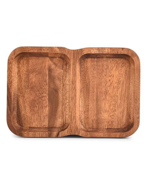 Planche à servir en Bois Chop marron - 19x3x28 cm