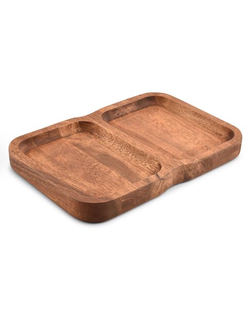 Planche à servir en Bois Chop marron - 19x3x28 cm